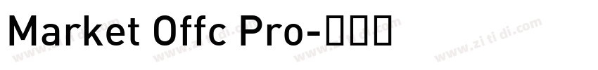 Market Offc Pro字体转换